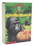 Gorilla Munch Cereal Box